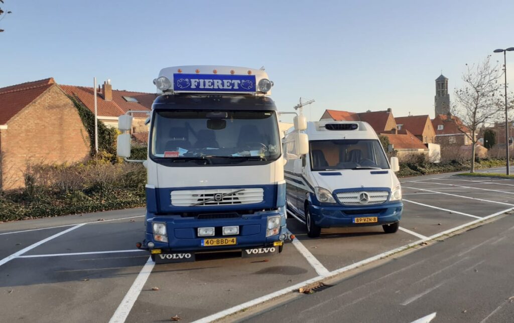 Vishandel Fieret Sluis markt België