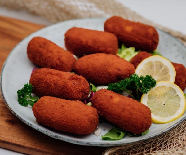 Fieret's vishandel salades en snacks garnalenkroketten